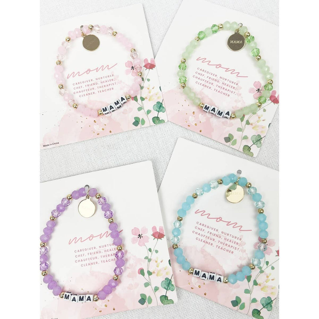 MAMA Beaded Bracelet