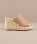 Brown Espadrille Wedge