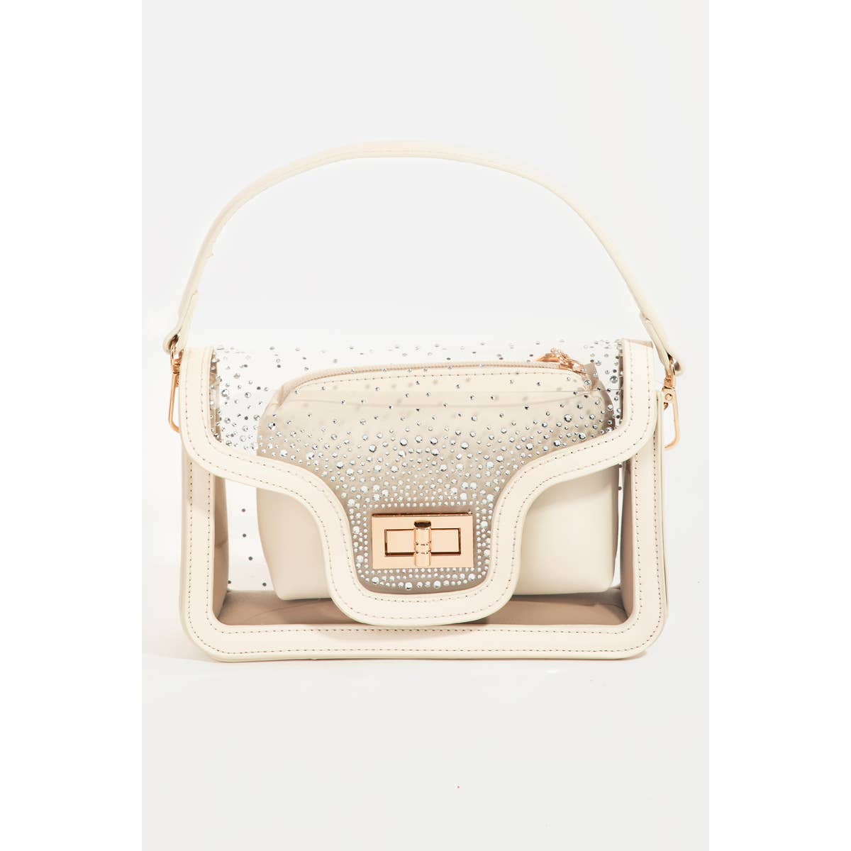 Studded Prism Crossbody