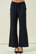 The Everly Textured Knit Wide Leg Pant