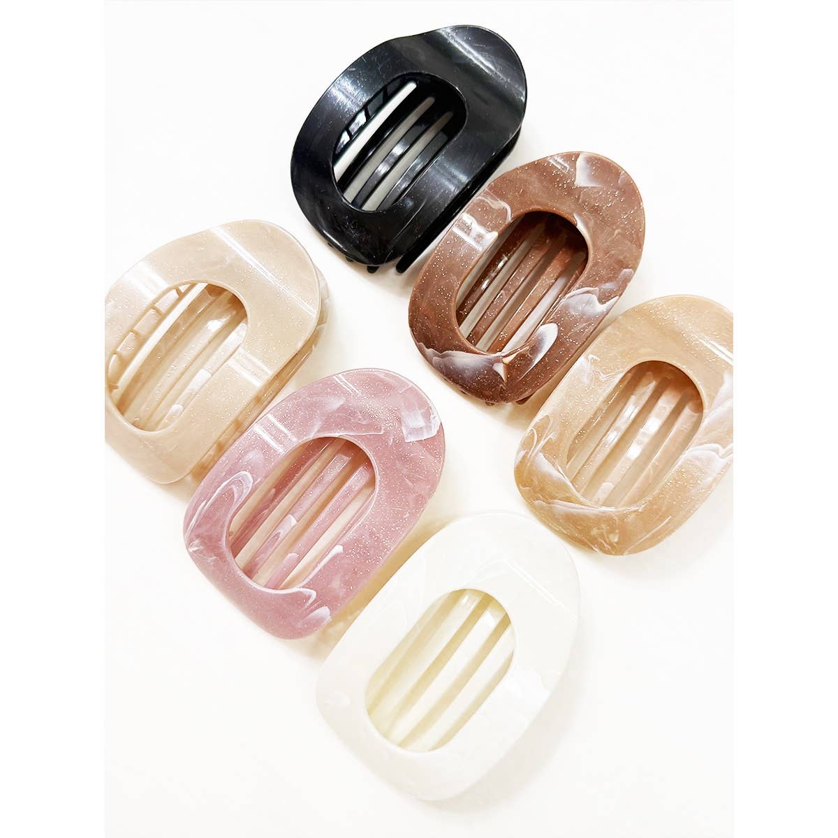 Oval Flat Hair Clip
