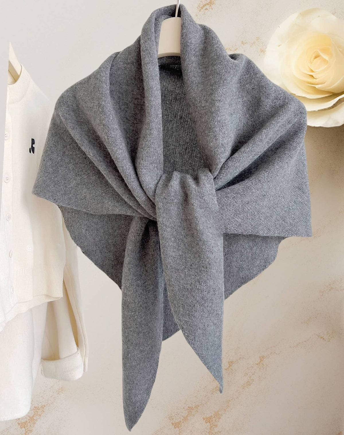 Evergreen Triangle Shawl