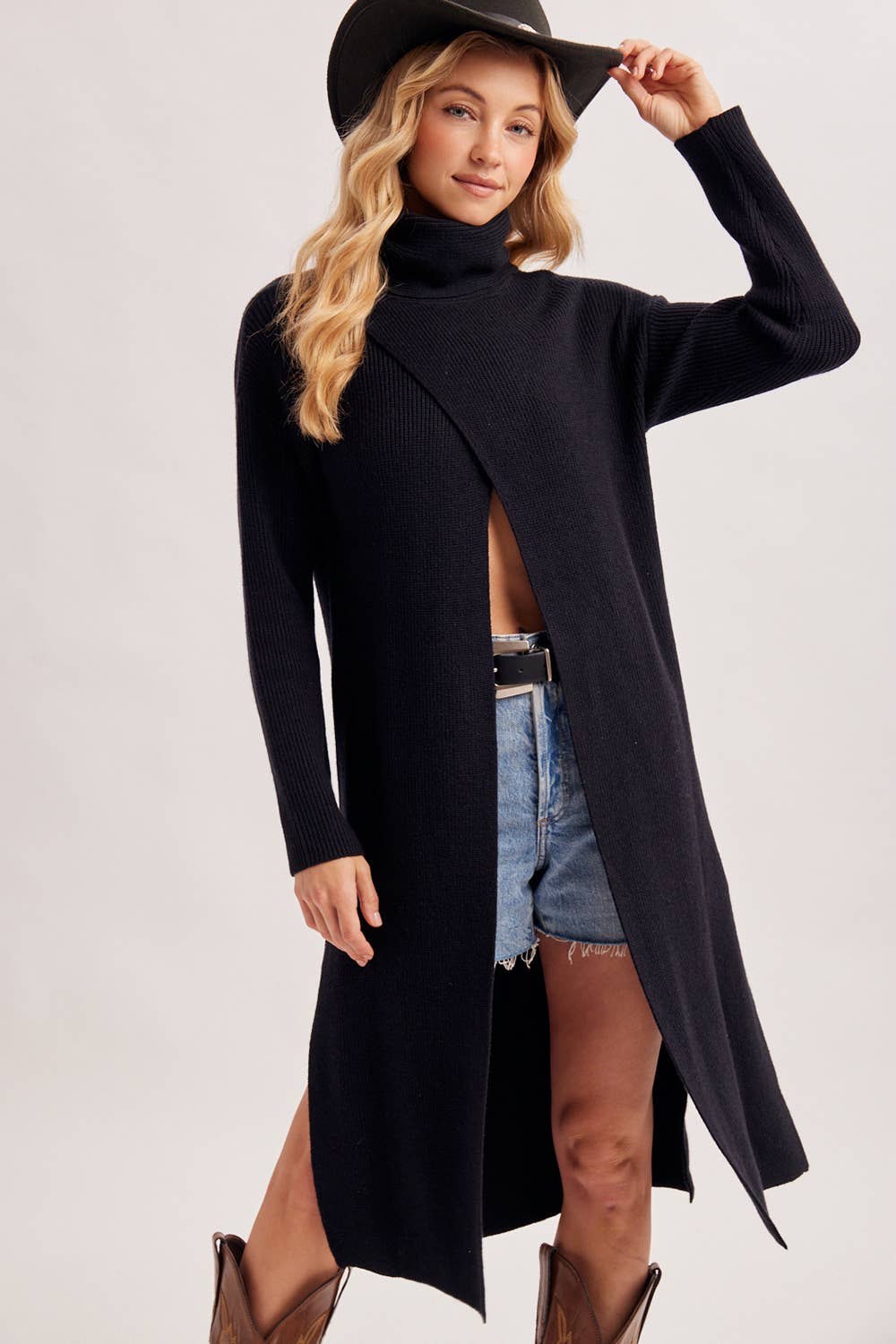 Marlowe Crossover Turtleneck