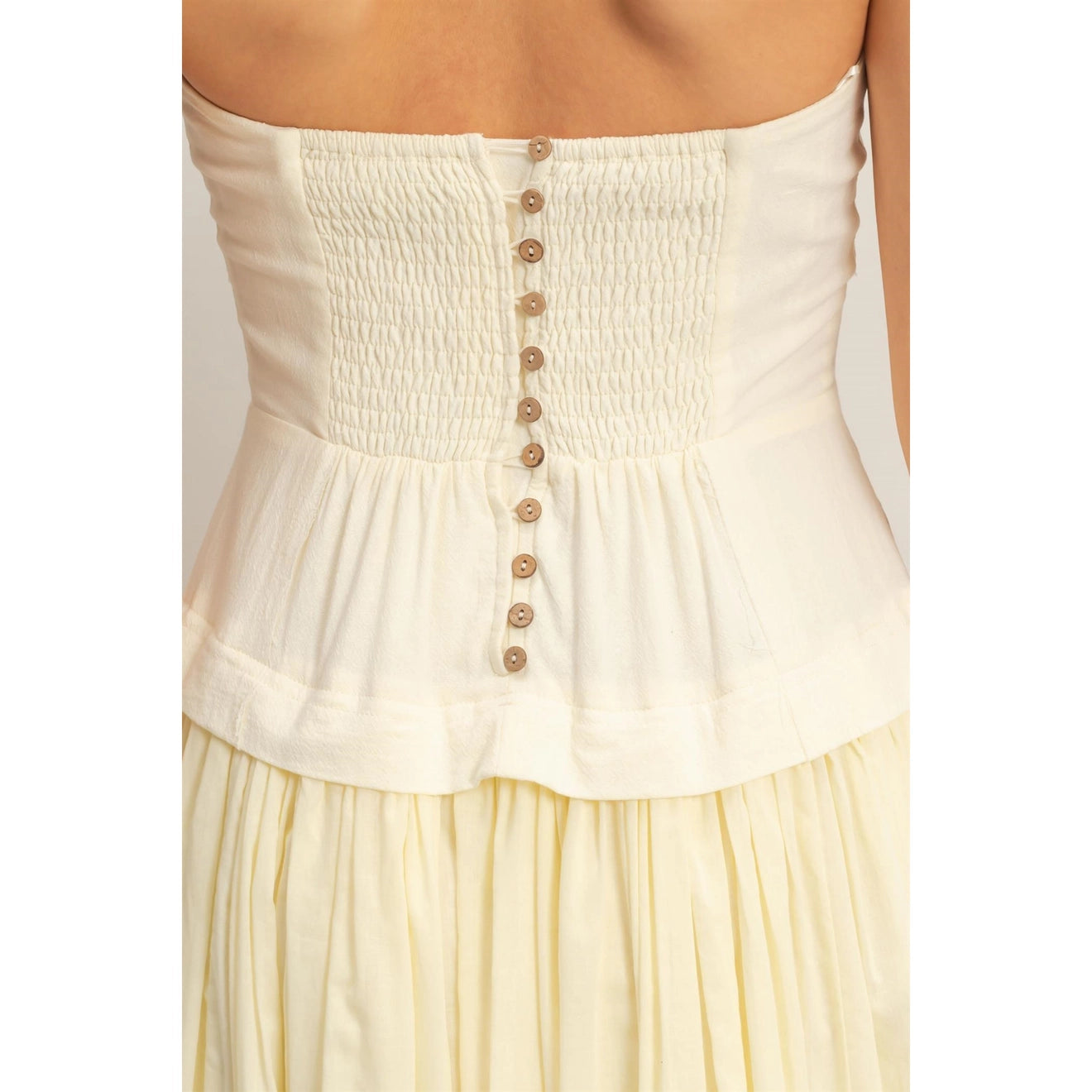 Buttercream Breeze Midi Dress