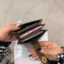 Load image into Gallery viewer, Classic Fold Retro Short Wallet
