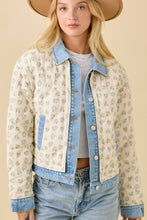 Load image into Gallery viewer, Eden Quilted Denim Jacket
