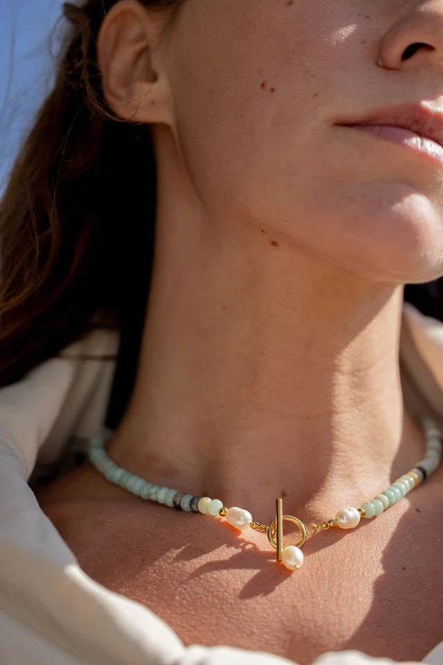 Charm Bar Color Block Necklaces