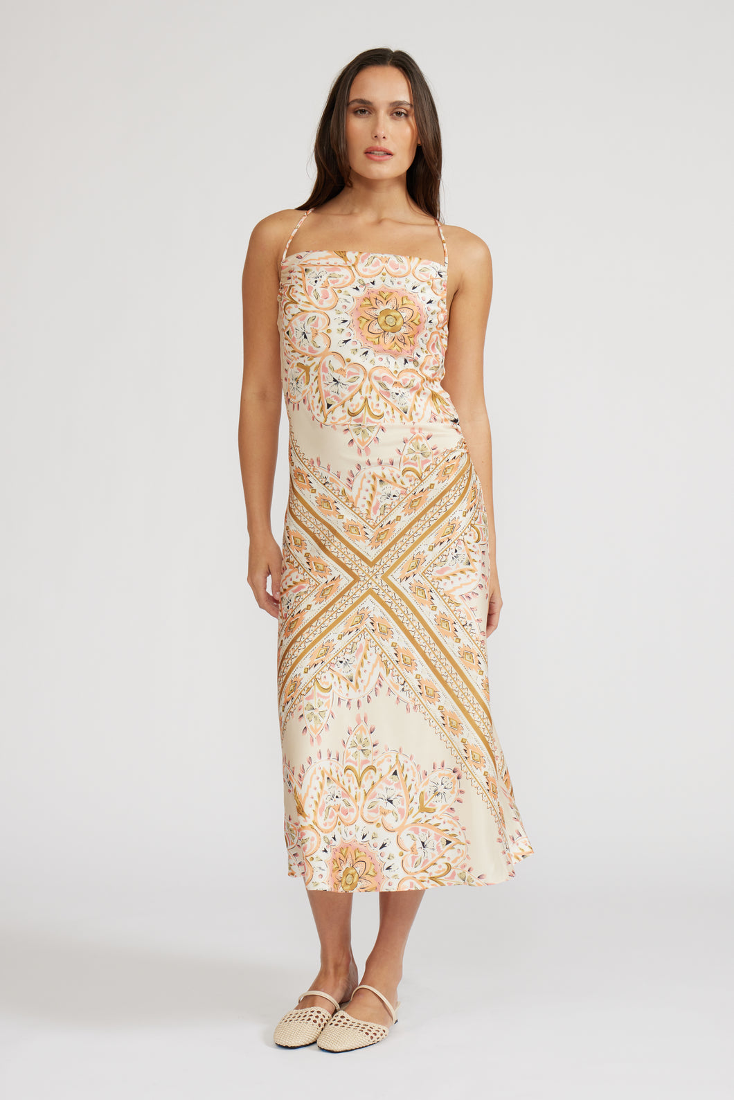 Eden Sundown Cowl Dress