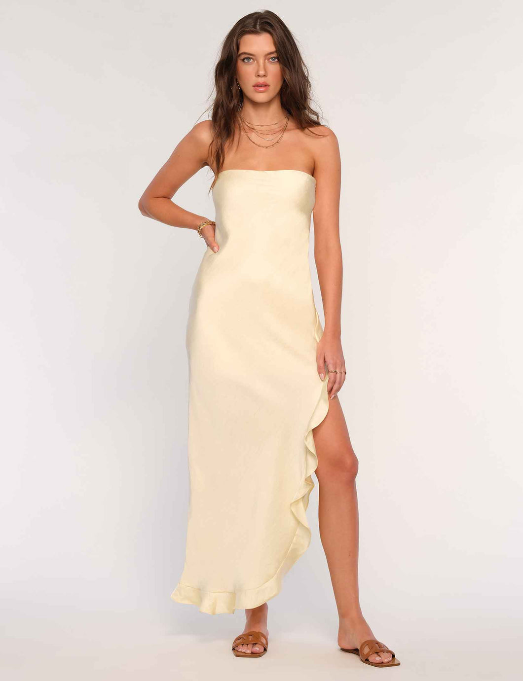 Arely Dress- Lemon