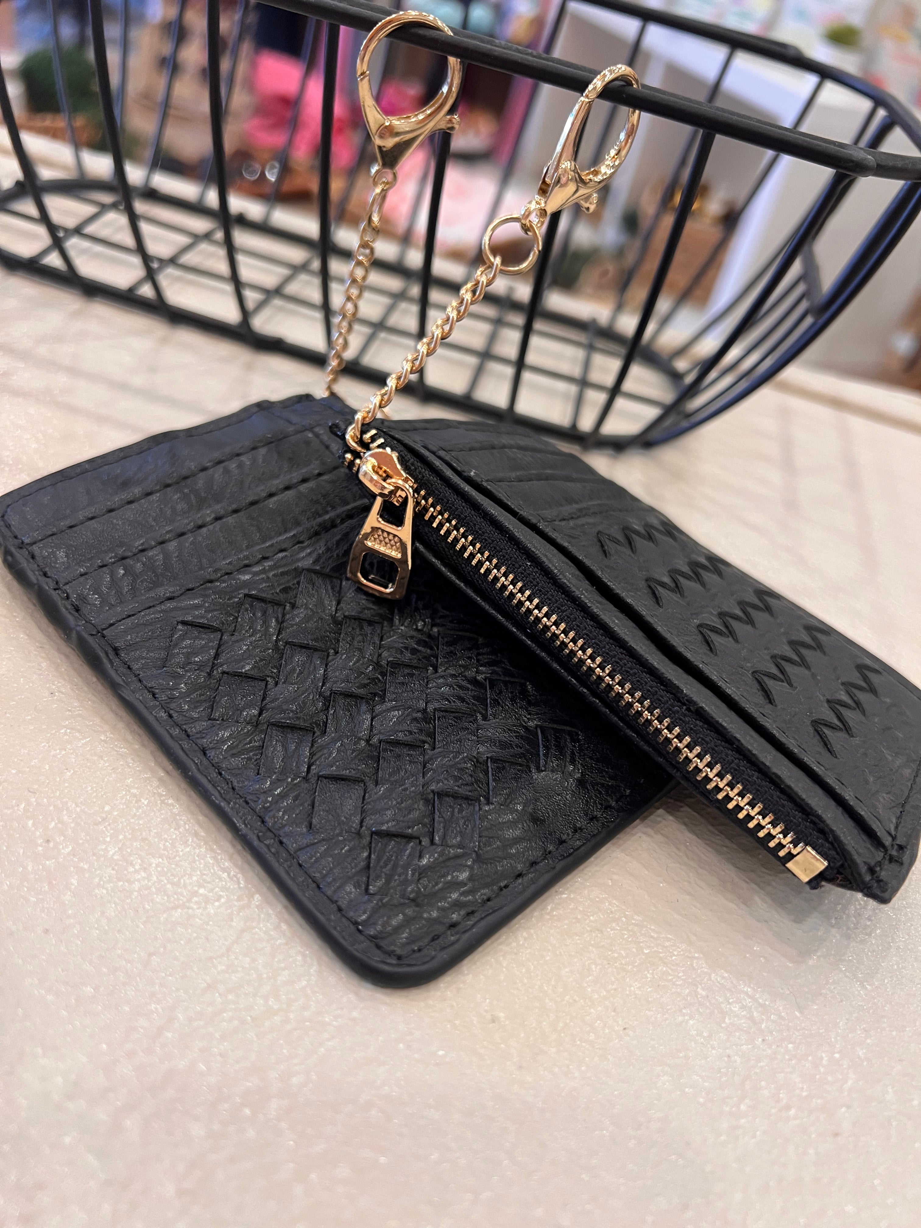 Woven Keychain Wallet
