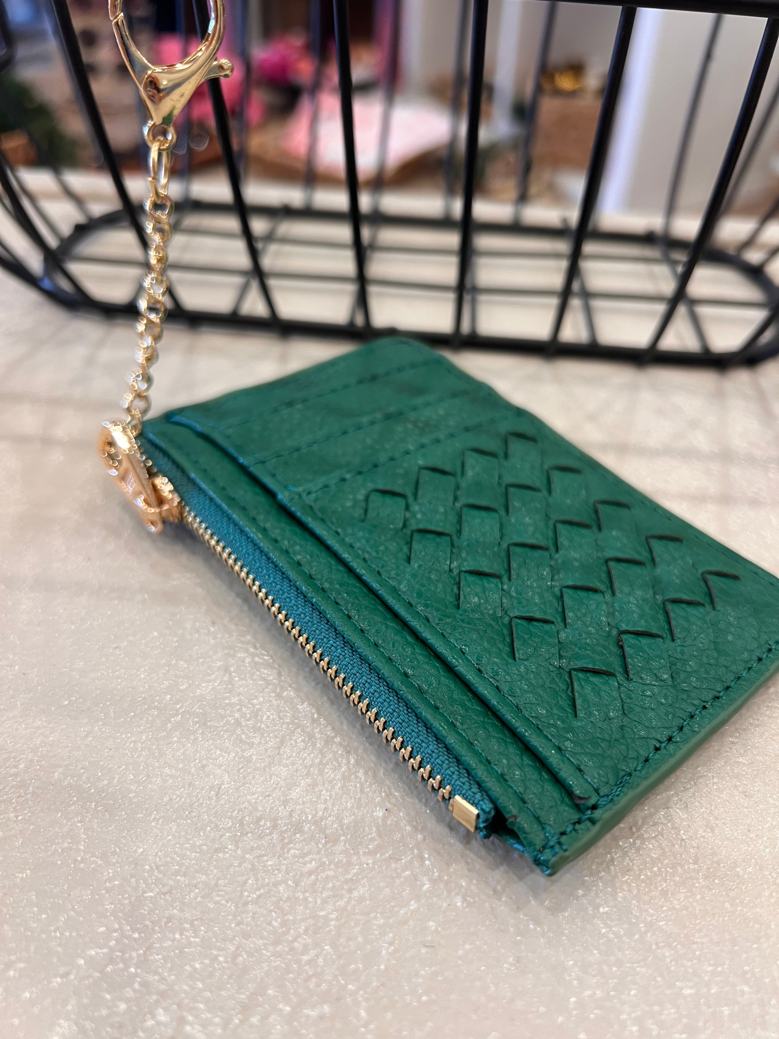 Woven Keychain Wallet