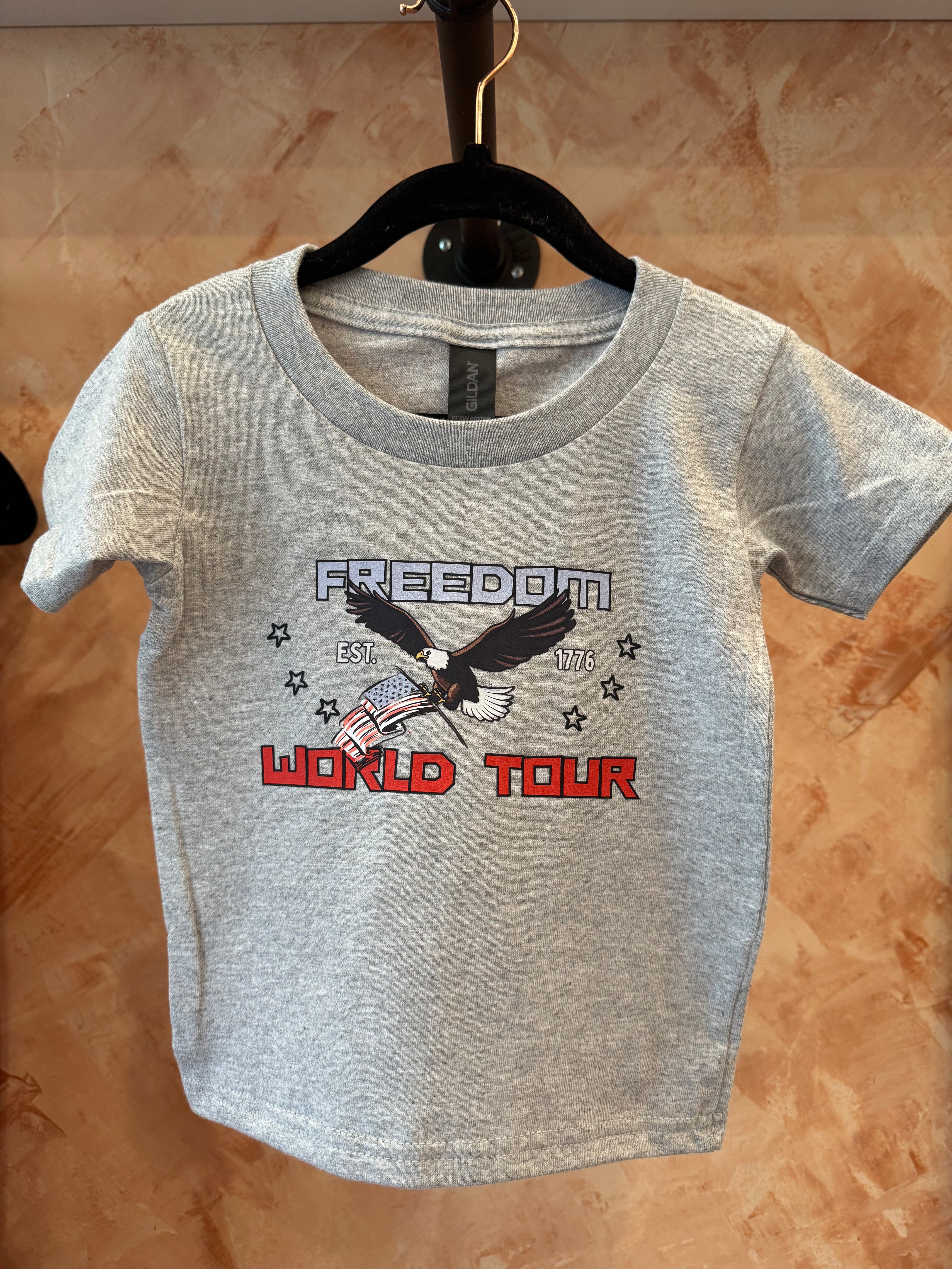 "Freedom World Tour" Toddler Tee