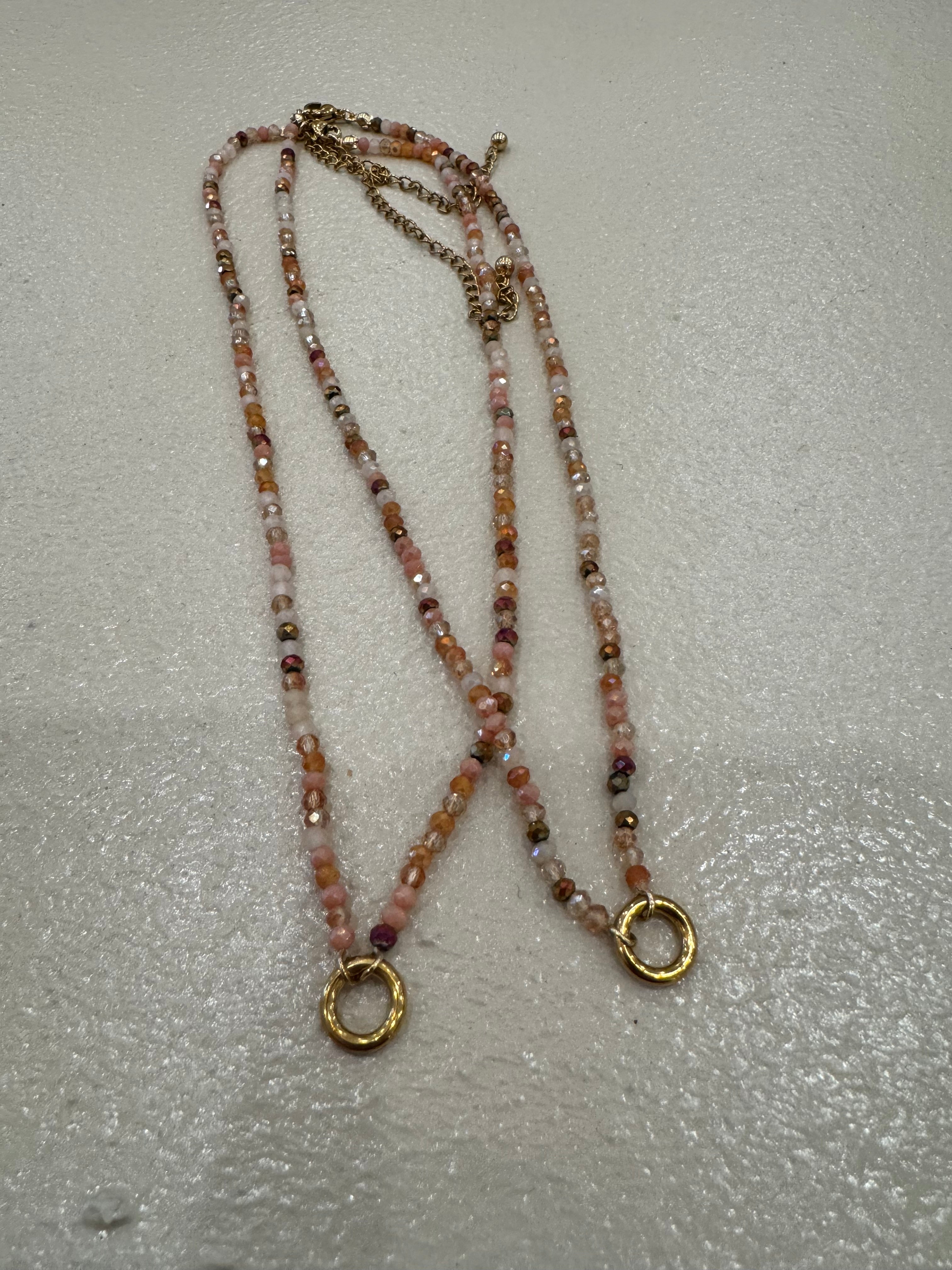 Charm Bar Color Block Necklaces