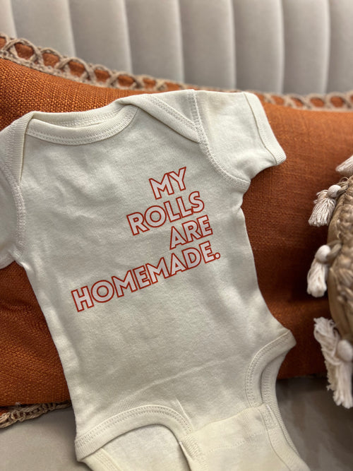 "Homemade Rolls" Onesie