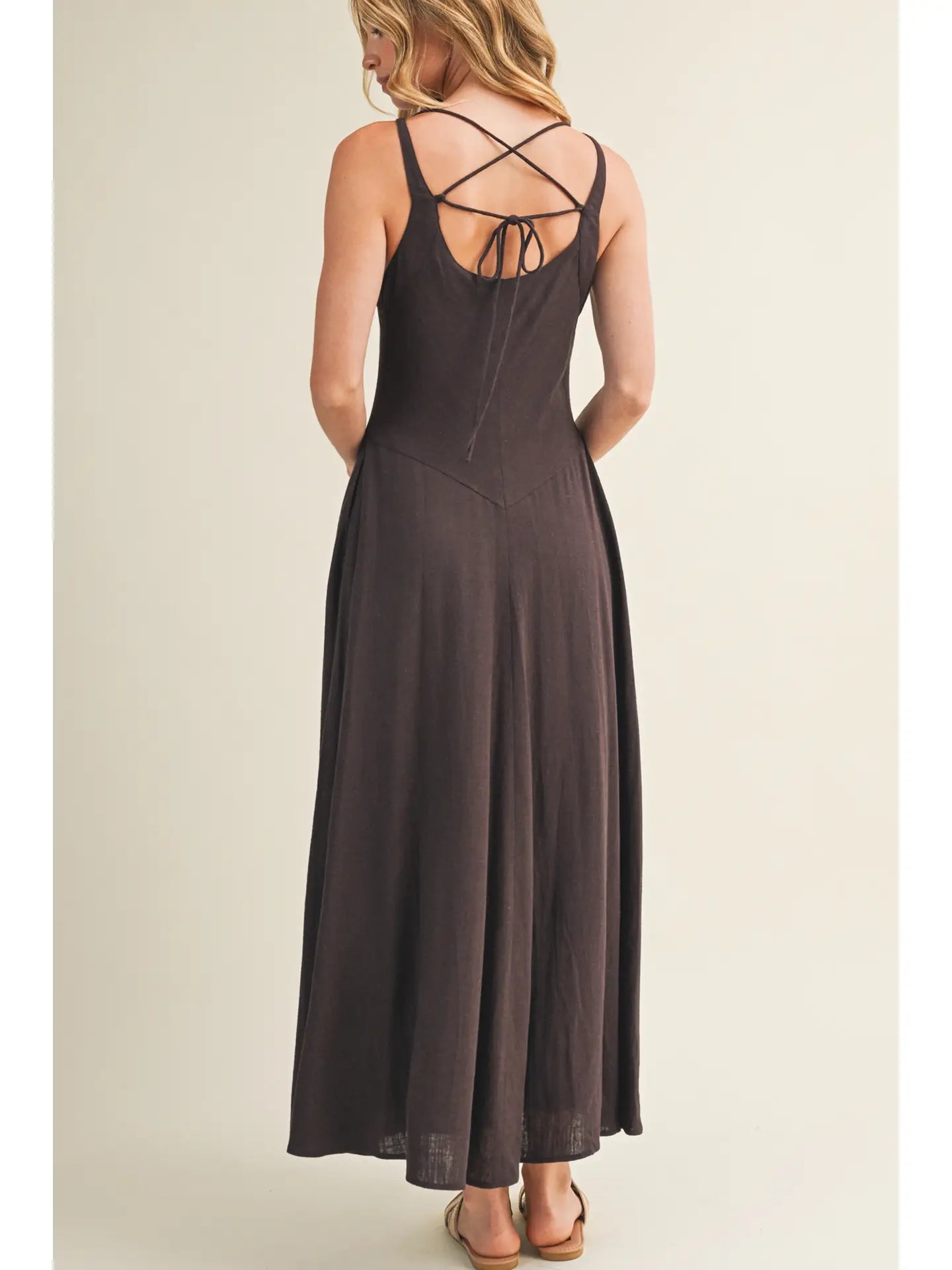 Everly Square Neck Dress