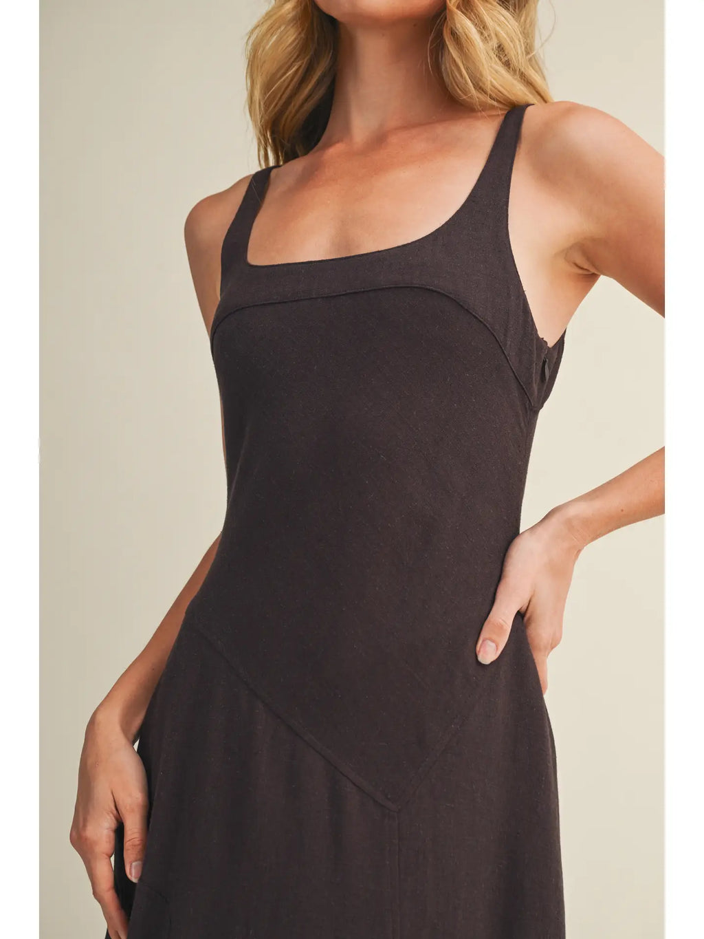 Everly Square Neck Dress