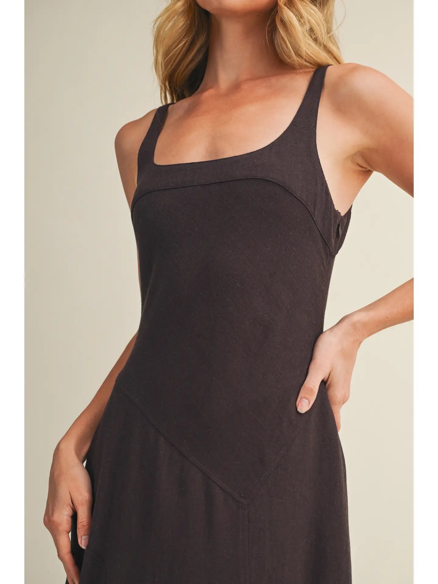 Everly Square Neck Dress