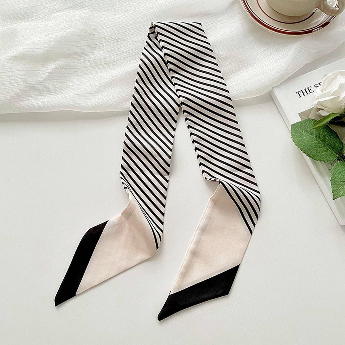Satin Skinny Scarf