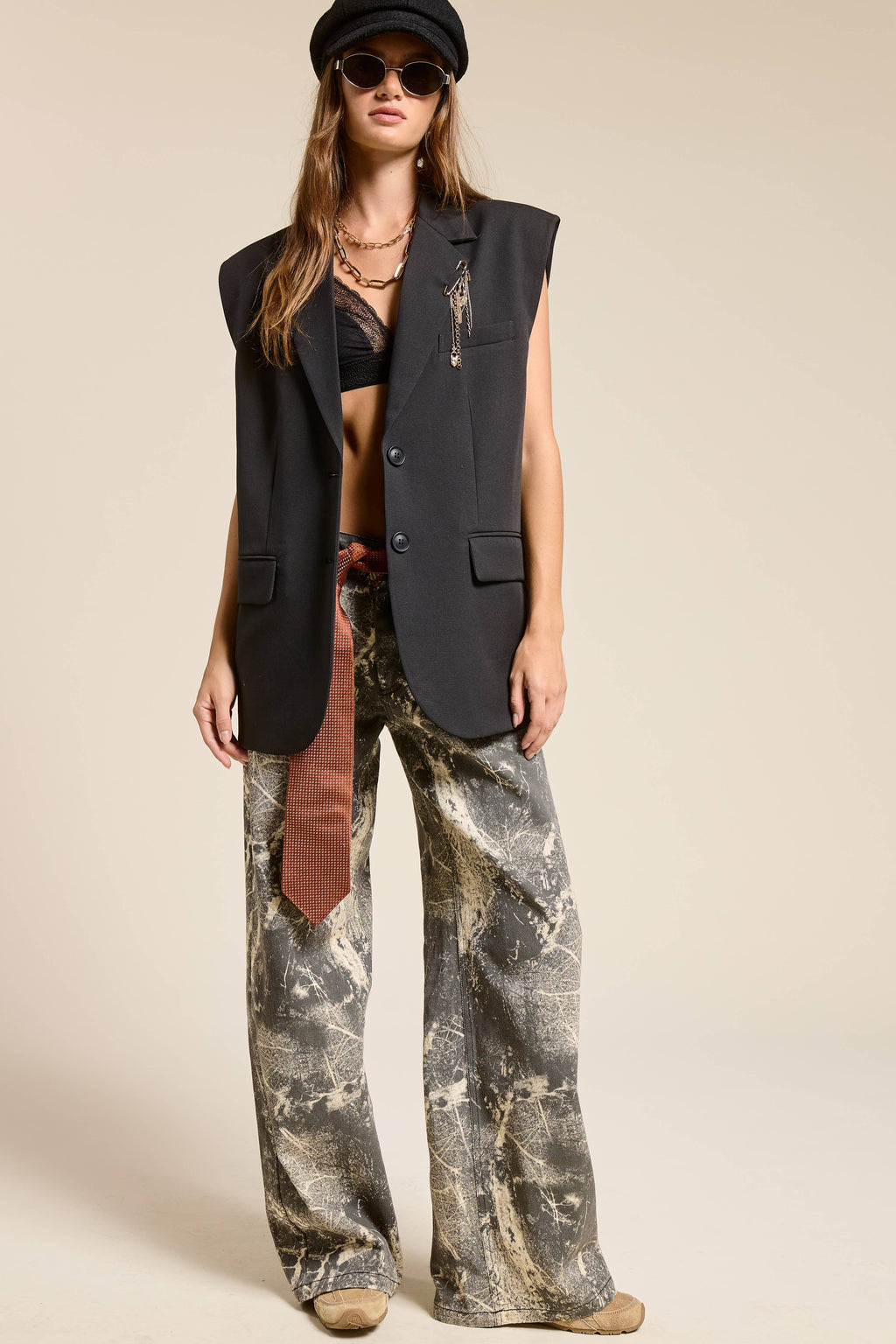 Power Play Blazer Vest