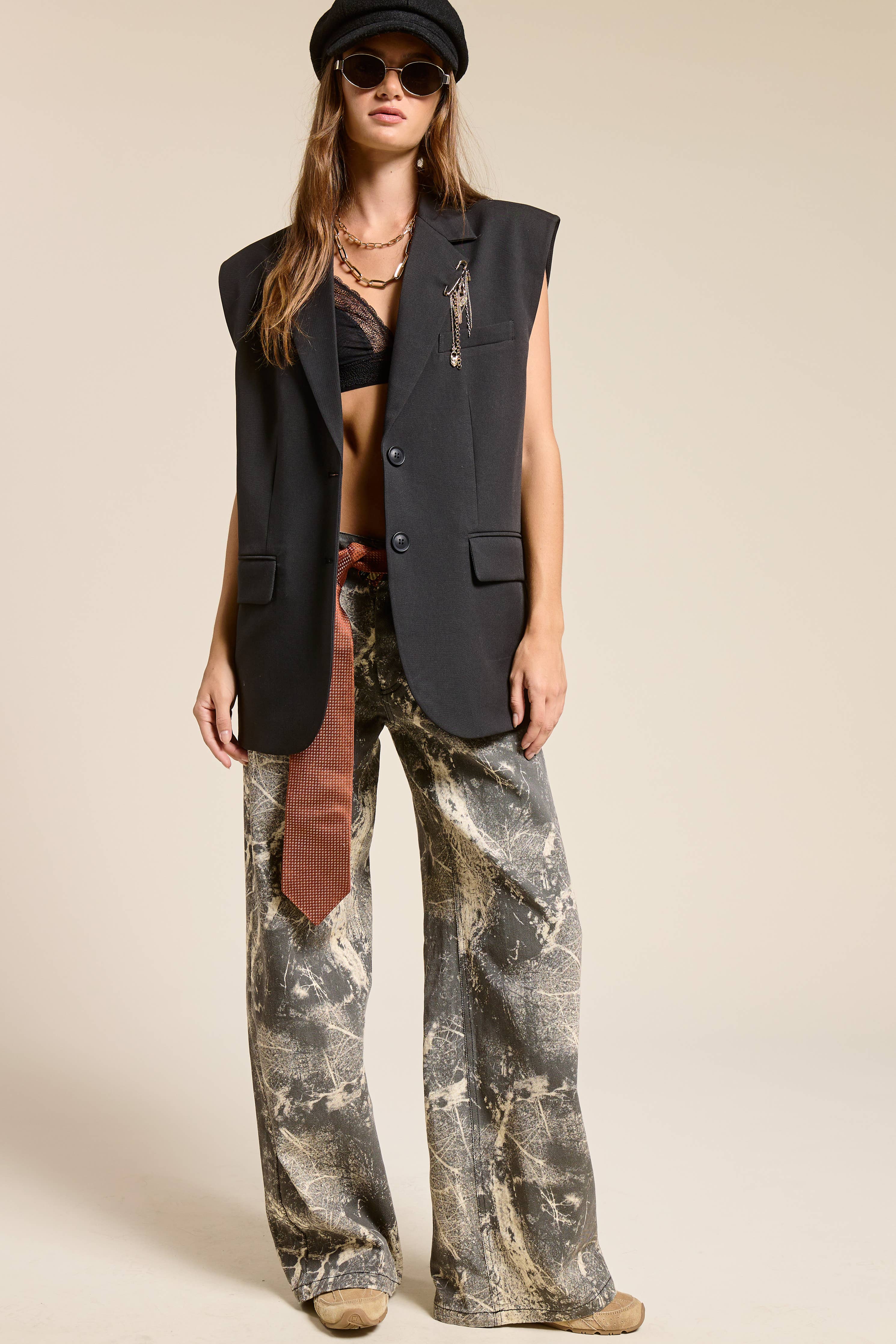 Power Play Blazer Vest