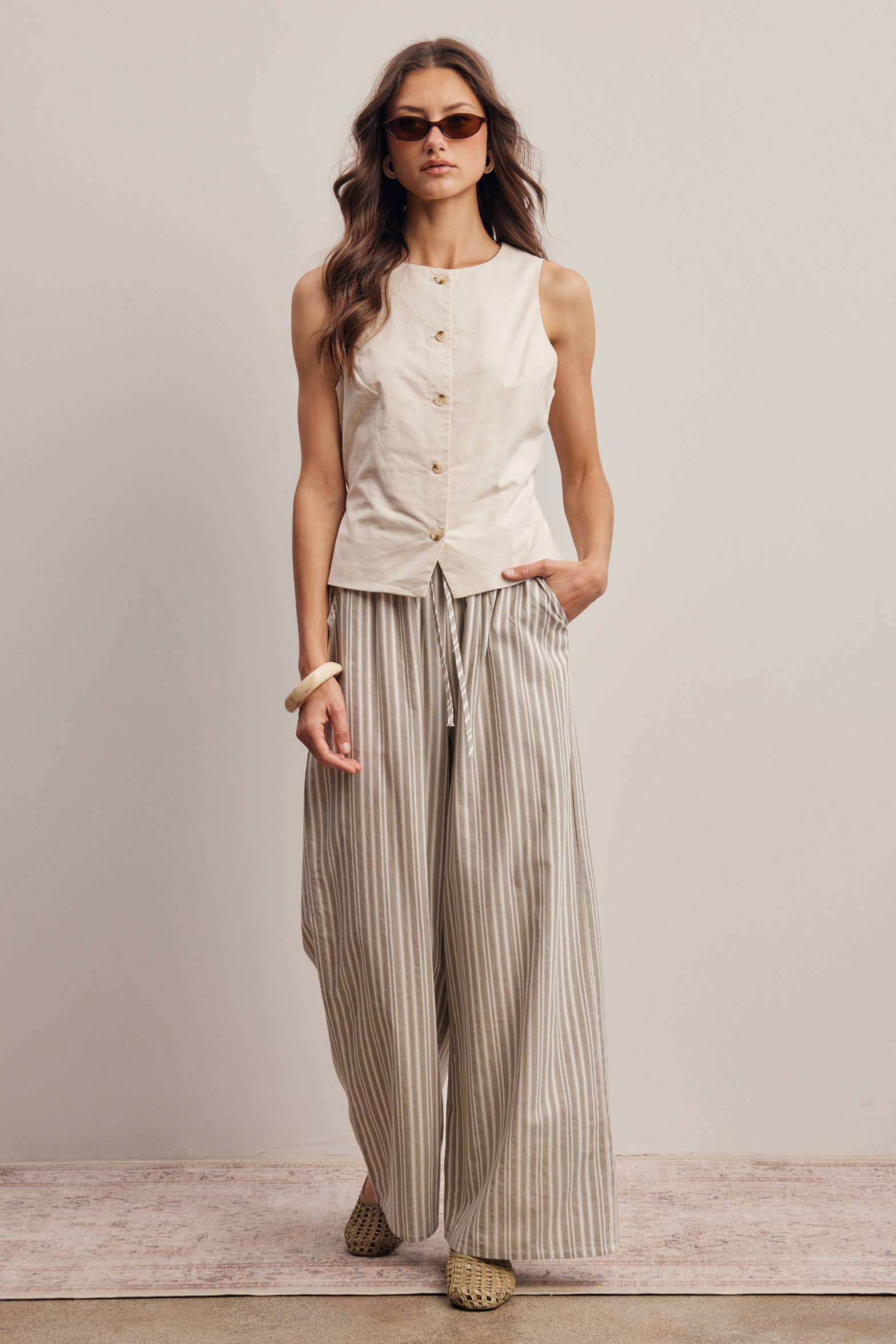 The Sage Coast Wide-Leg Pants