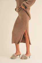 Load image into Gallery viewer, Ribbed Sweater Skirt
