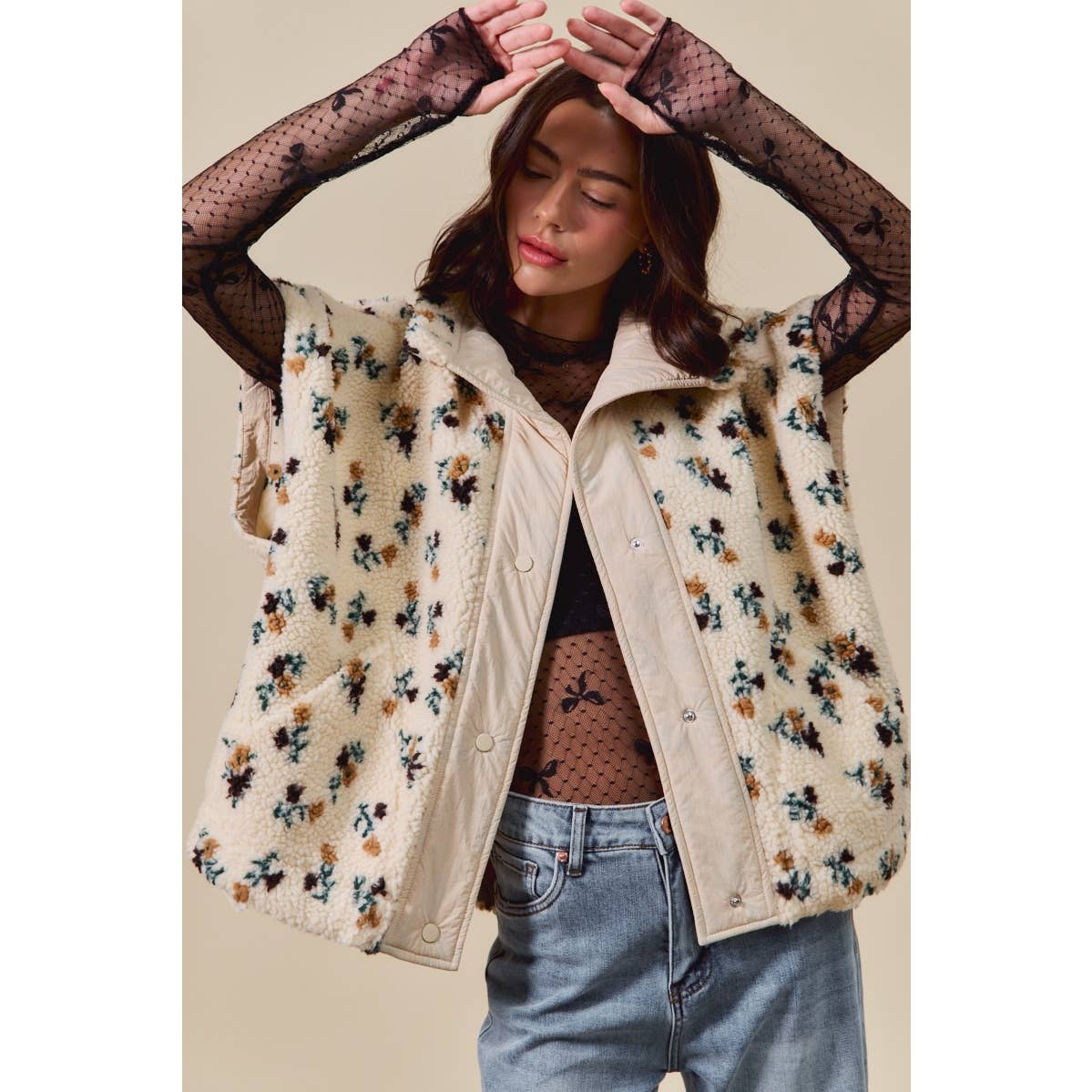 Meadow Luxe Sherpa Vest
