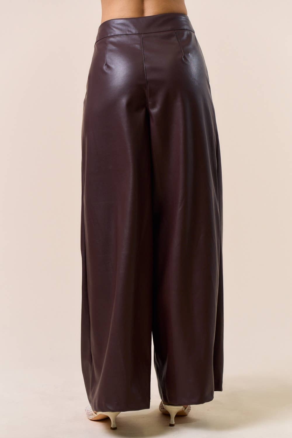 The City Chic Faux Leather Trousers