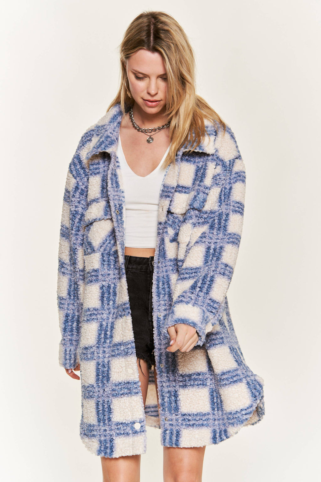 Cozy Check Jacket