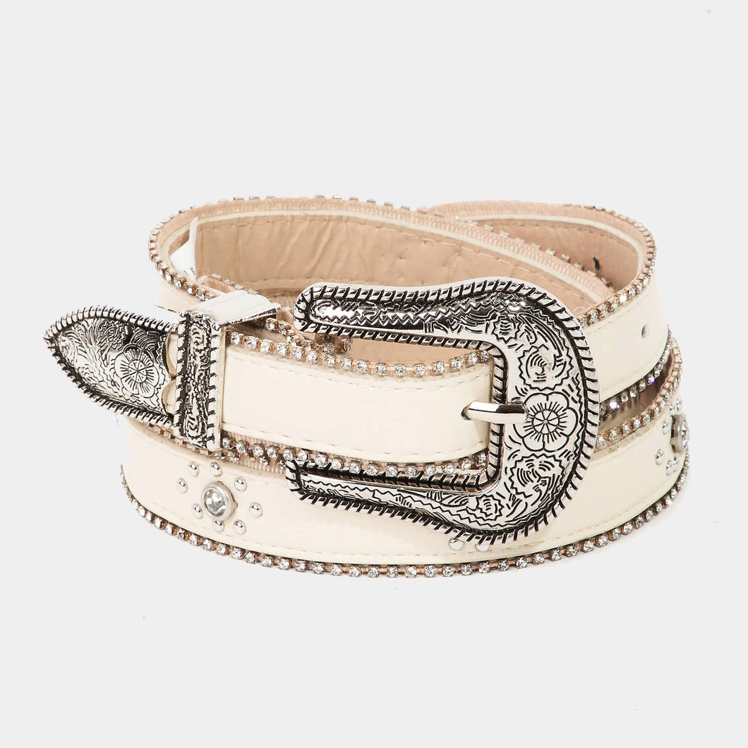 Rhinestone Chic Belt