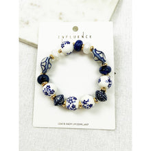 Load image into Gallery viewer, Terra Glow Ceramic Bead Bracelet
