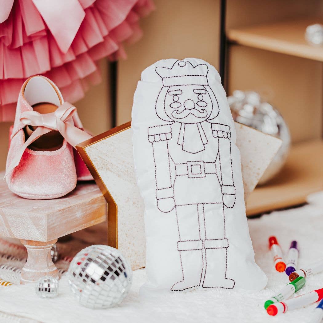 Nutcracker Doodle Coloring Quiet Time Kids Activity