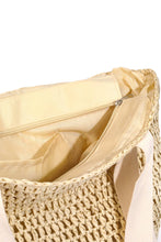 Load image into Gallery viewer, Cap &amp; Carry Tote: Tan Straw

