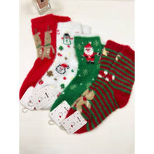 Load image into Gallery viewer, Holiday Cozy Crew Socks
