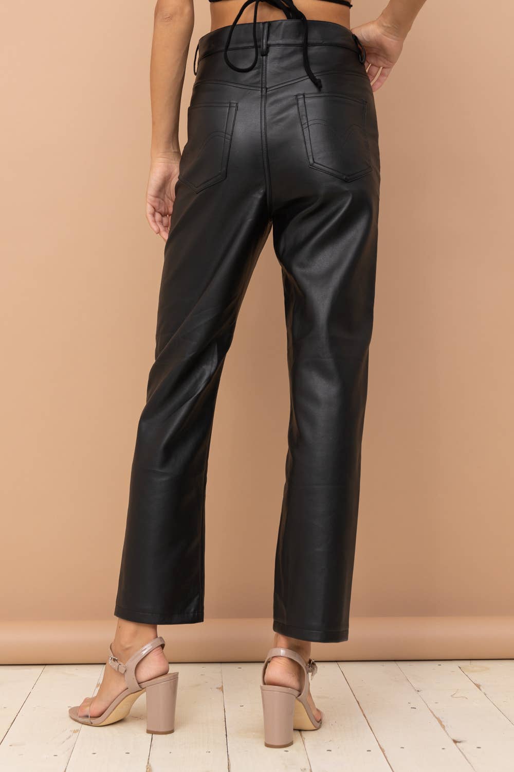 Black Leather Pants