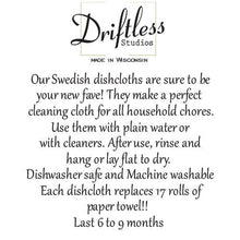 Load image into Gallery viewer, Red Christmas Truck Swedish Dishcloth
