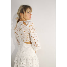 Load image into Gallery viewer, Lace Cut Waist Dress
