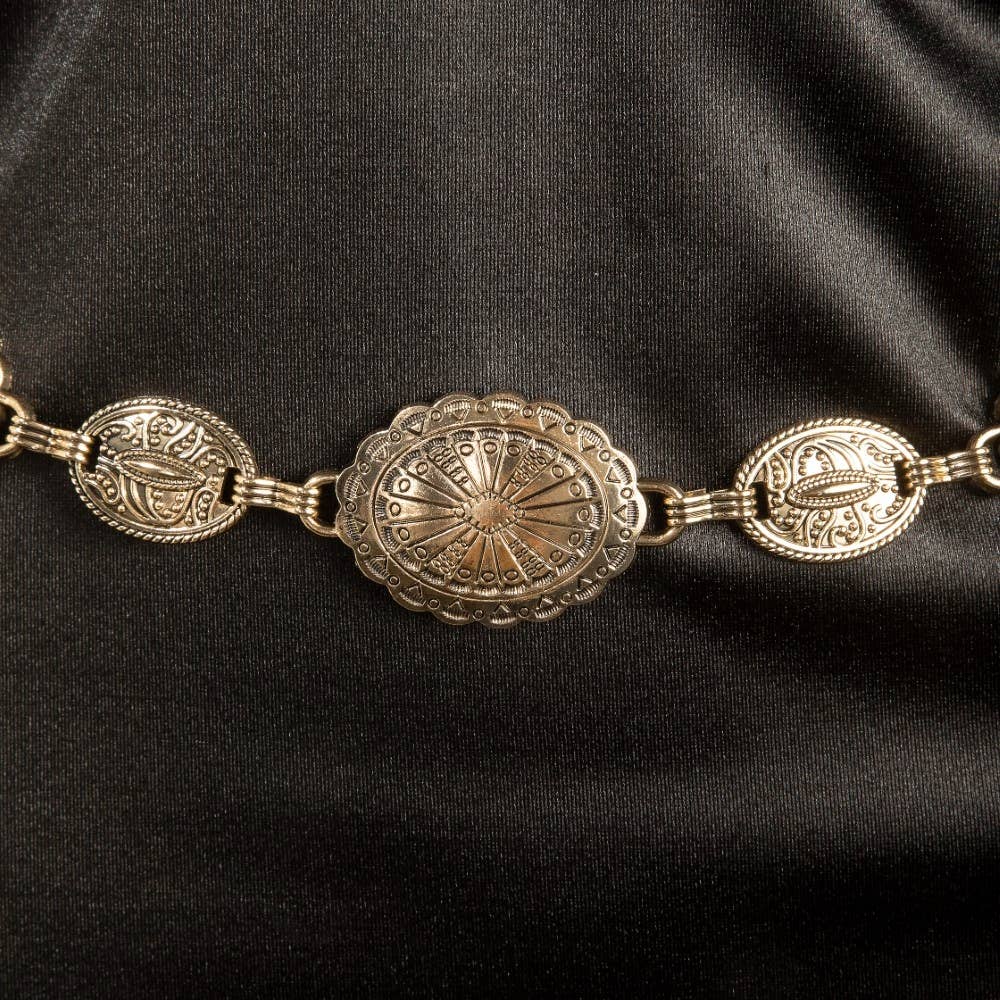 Desert Dusk Concho Chain Belt