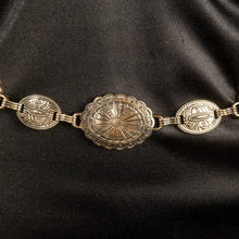 Load image into Gallery viewer, Desert Dusk Concho Chain Belt
