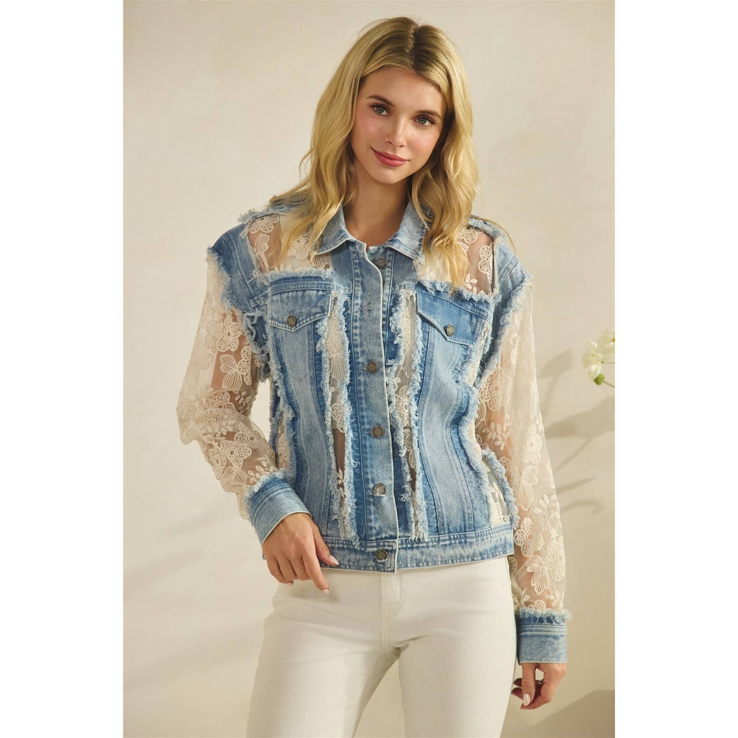 Lace & Legacy Denim Jacket