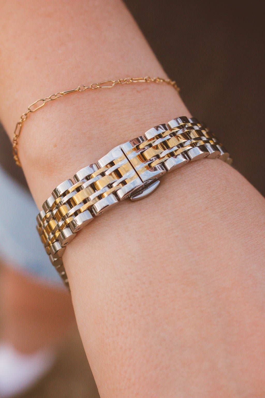 Solis Apple Watch Band: Silver / 42/44/45mm