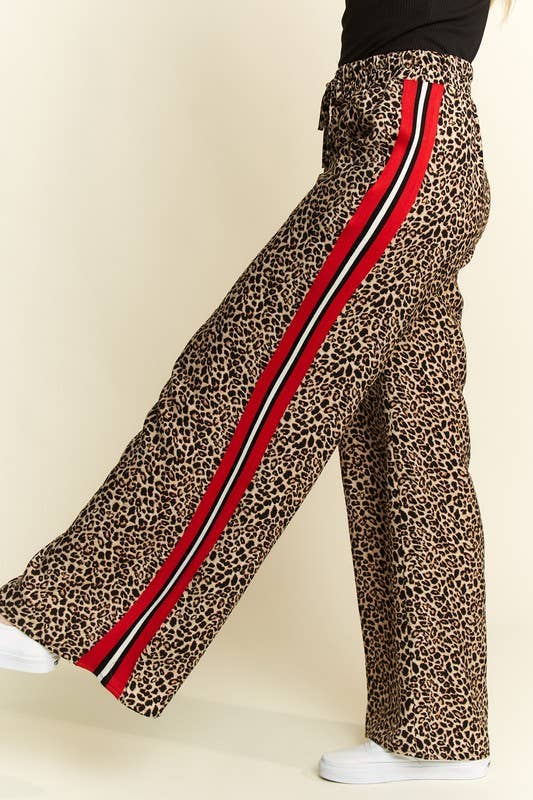 Scarlet Leopard Pants