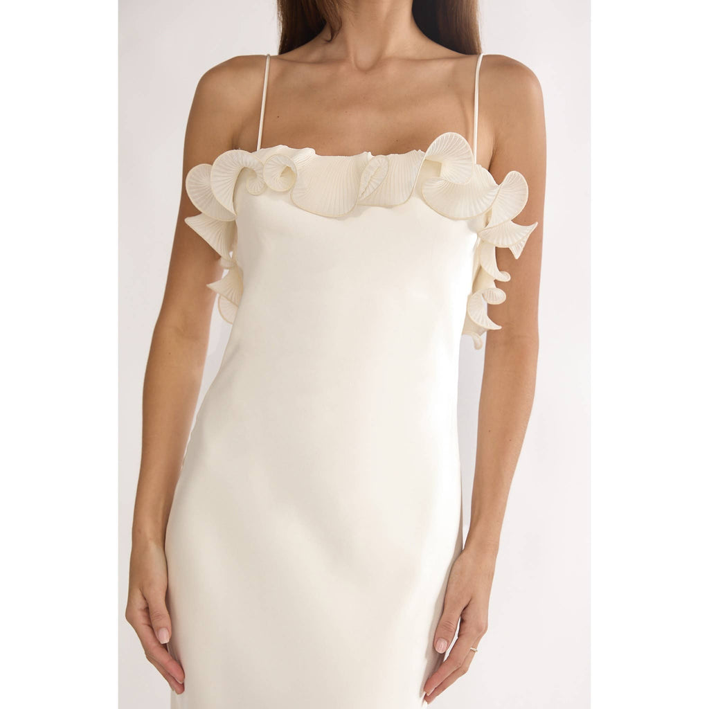 Sienna Ruffle Midi Dress