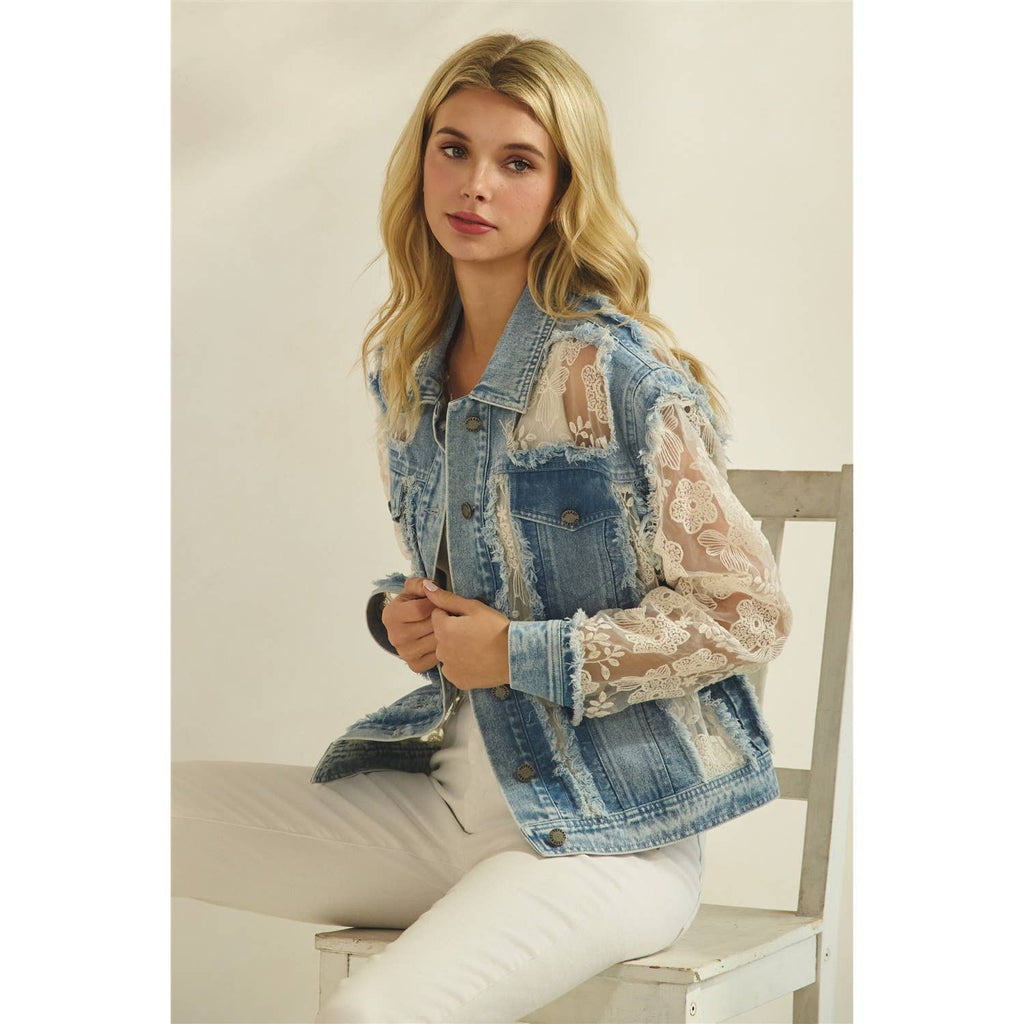 Lace & Legacy Denim Jacket