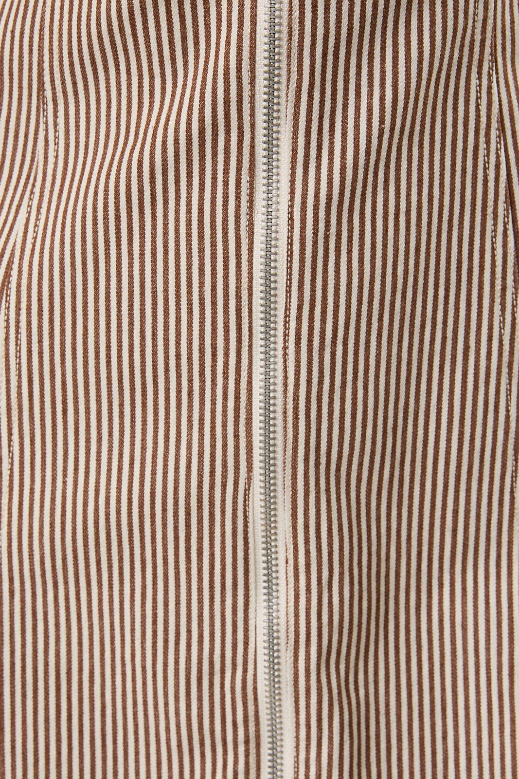 The Saddle Stripe Mini Dress