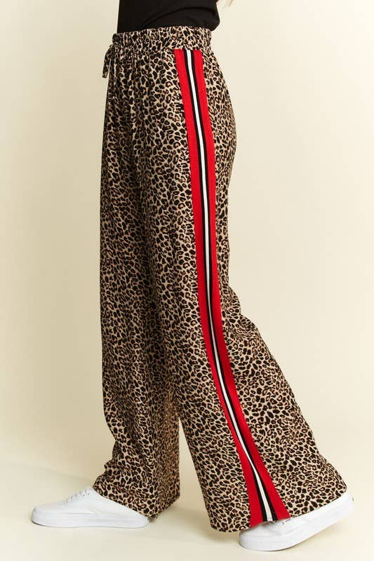 Scarlet Leopard Pants