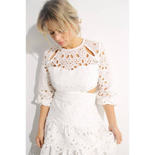 Load image into Gallery viewer, Lace Cut Waist Dress
