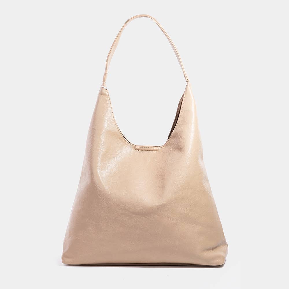 The Harper Tote: Taupe