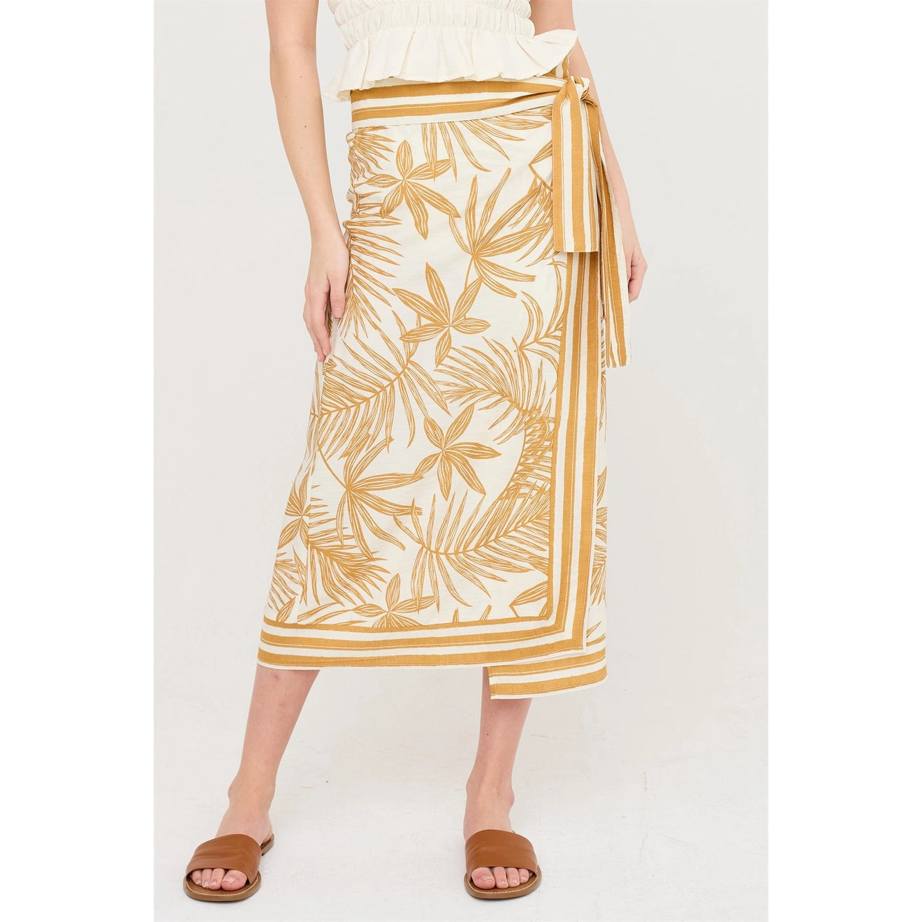 Willow Leaf Wrap Skirt