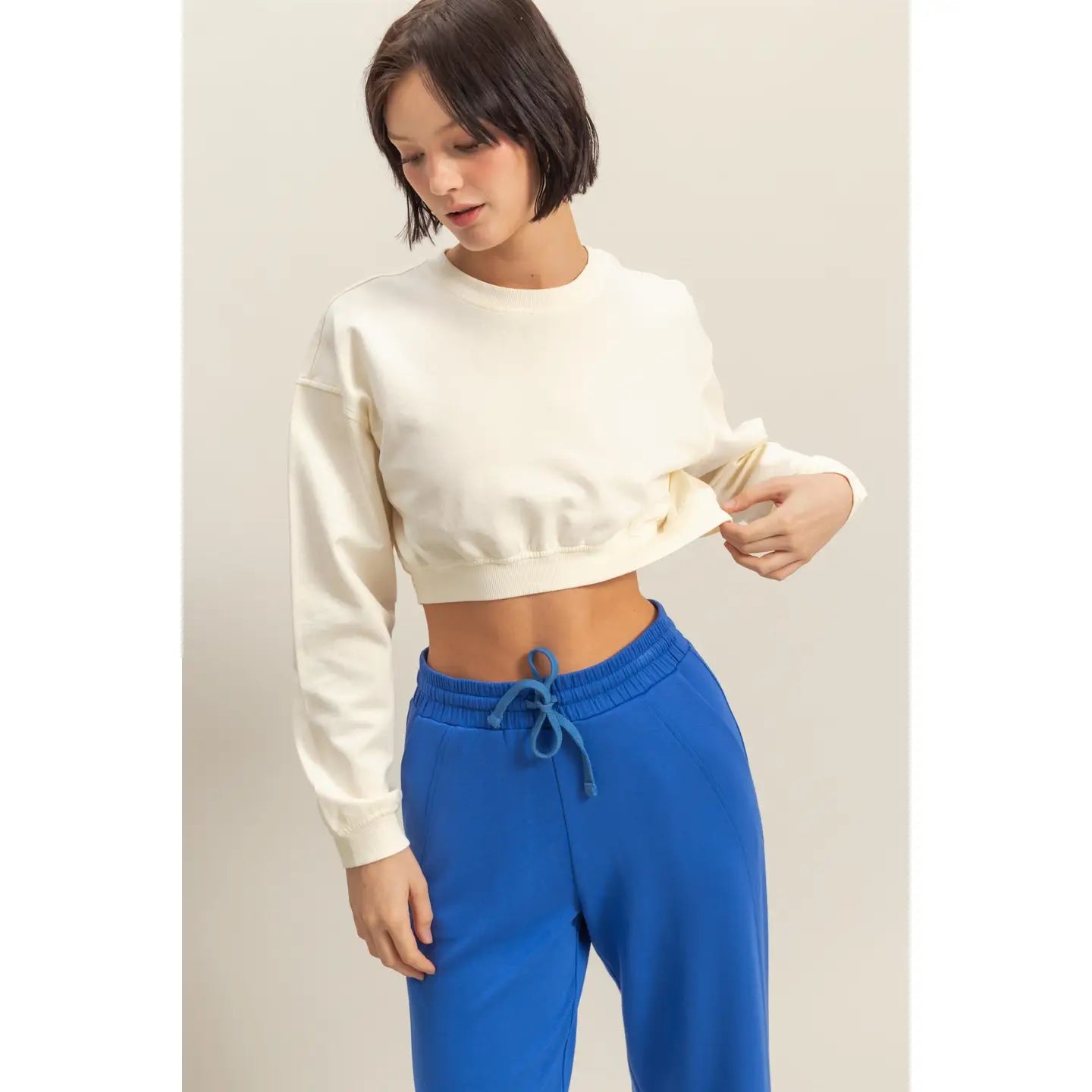 Cloud Nine Cropped Pullover